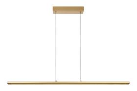 M8955  Lineal 1.2m Linear Pendant With Mesh Pattern Diffuser 38W LED 3000K Painted Gold